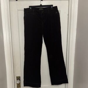 Eddie Bauer Brown Corduroy Flare Pants
